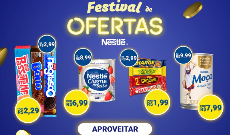 Festival Nestlé até 22/09